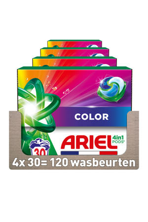 4in1 wasmiddel Pods Kleur - 4 x 30 wasbeurten - 120 wasbeurten
