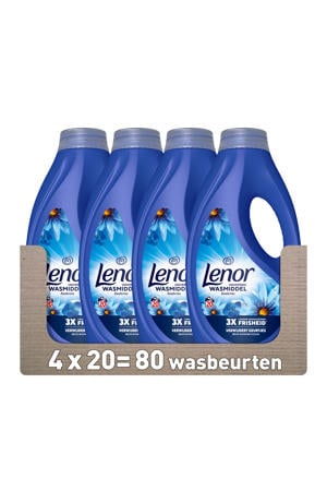 vloeibaar wasmiddel - Zeebries - 20 wasbeurten - 80 wasbeurten