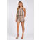 Freebird high waist regular fit casual short - meerkleurig