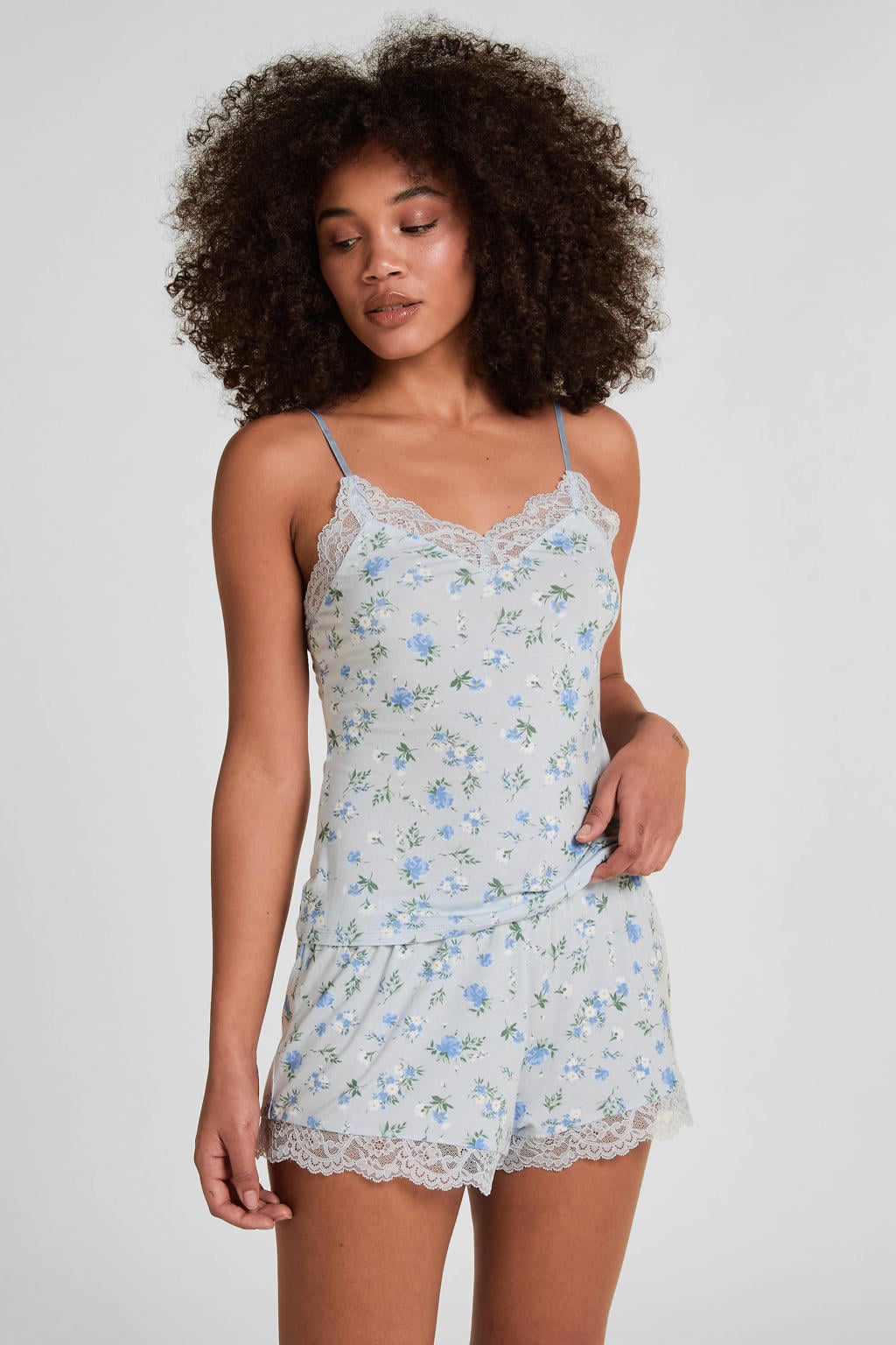 Hunkemöller Nana shortama - blauw