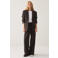 Summum blazer met krijtstreep - bruin