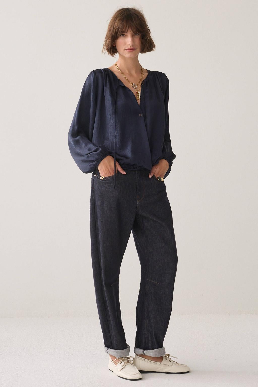 Summum top - donkerblauw