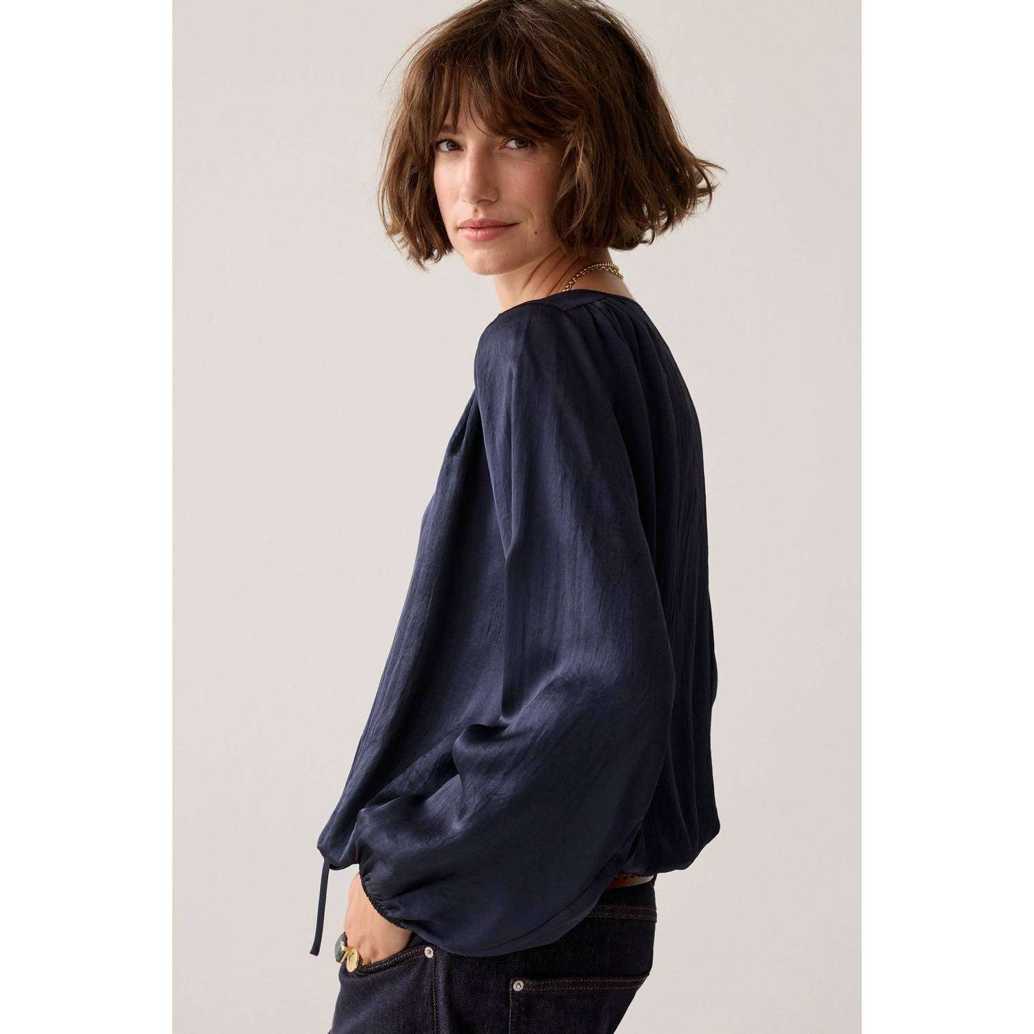 Summum top donkerblauw