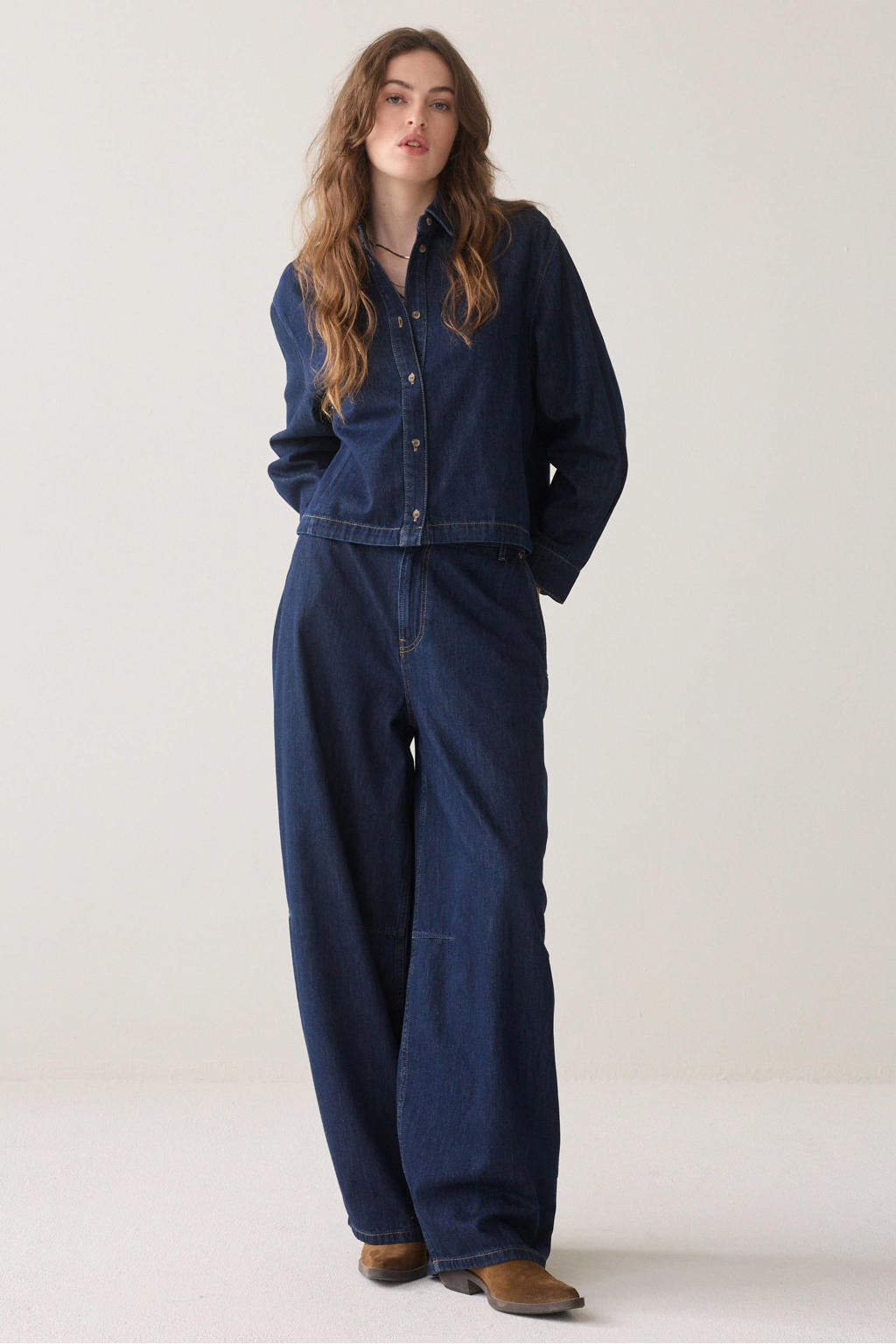 Summum blouse - donkerblauw