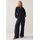 Summum getailleerde top met krijtstreep - donkerblauw