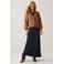 Summum gebreid vest met wol - bruin
