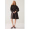 Summum midi jurk - bruin