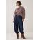 Summum gestreepte blouse - donkerrood