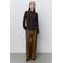 Sofie Schnoor plissé blouse - donkerbruin