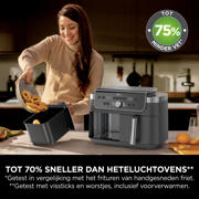 thumbnail: Ninja  DualZone XL 9,5 liter Airfryer met 2 lades - DZ901EU
