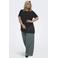ONLY CARMAKOMA gebreide top Plus Size - zwart