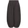 ONLY CARMAKOMA ballon casual broek Plus Size met linnen - bruin