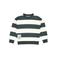 LEVV gestreepte sweater - zwart
