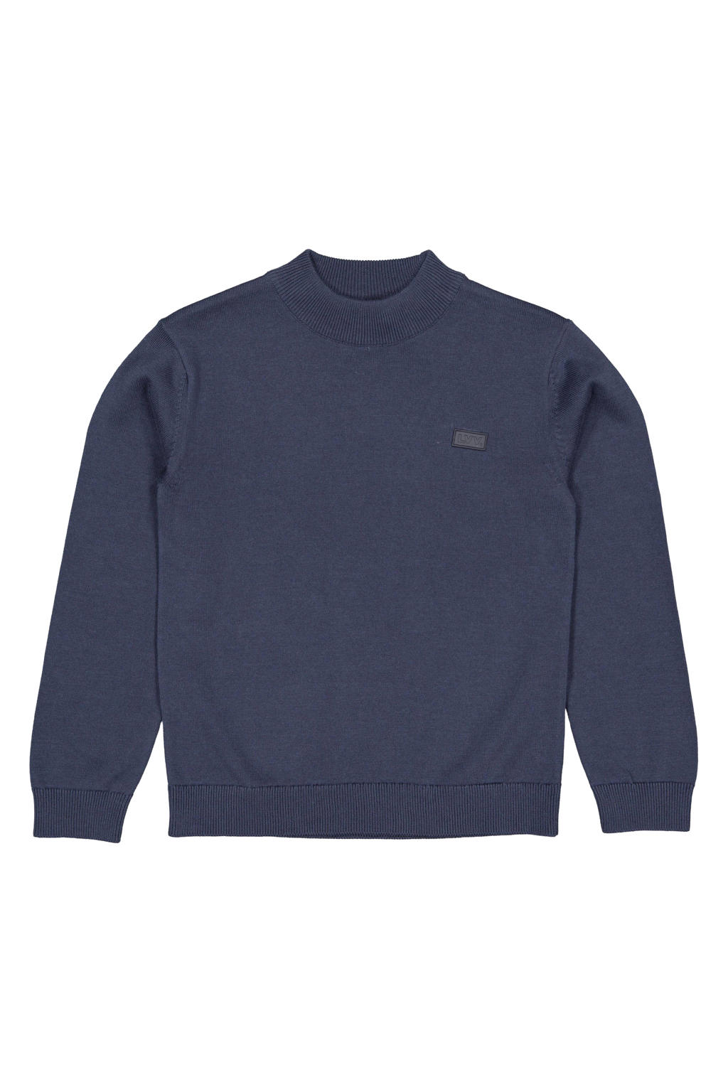 LEVV gebreide trui - donkerblauw
