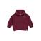 LEVV sweater met backprint - donkerrood