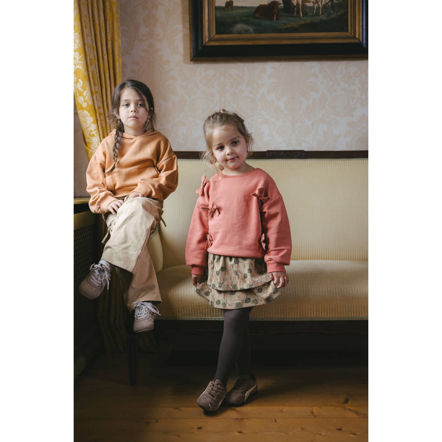 LEVV sweater oranje