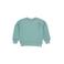 LEVV sweater met tekstprint - mintblauw