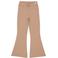 LEVV flared broek met print - lichtbruin