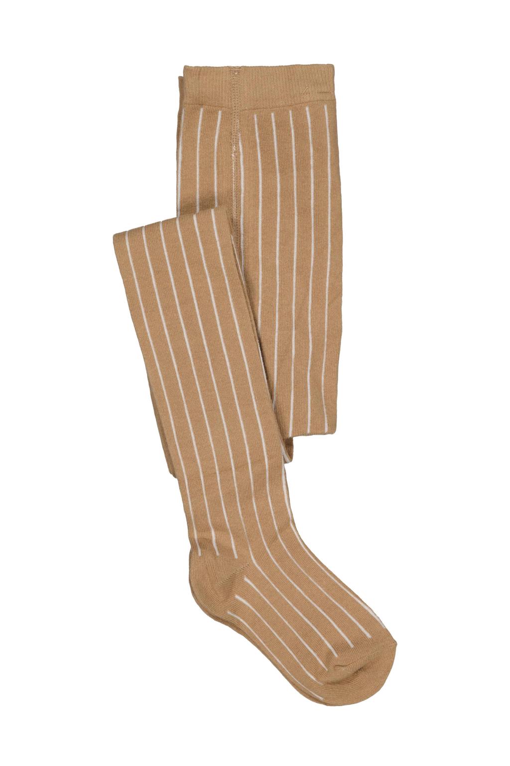 LEVV katoenen gestreepte maillots - beige/ecru