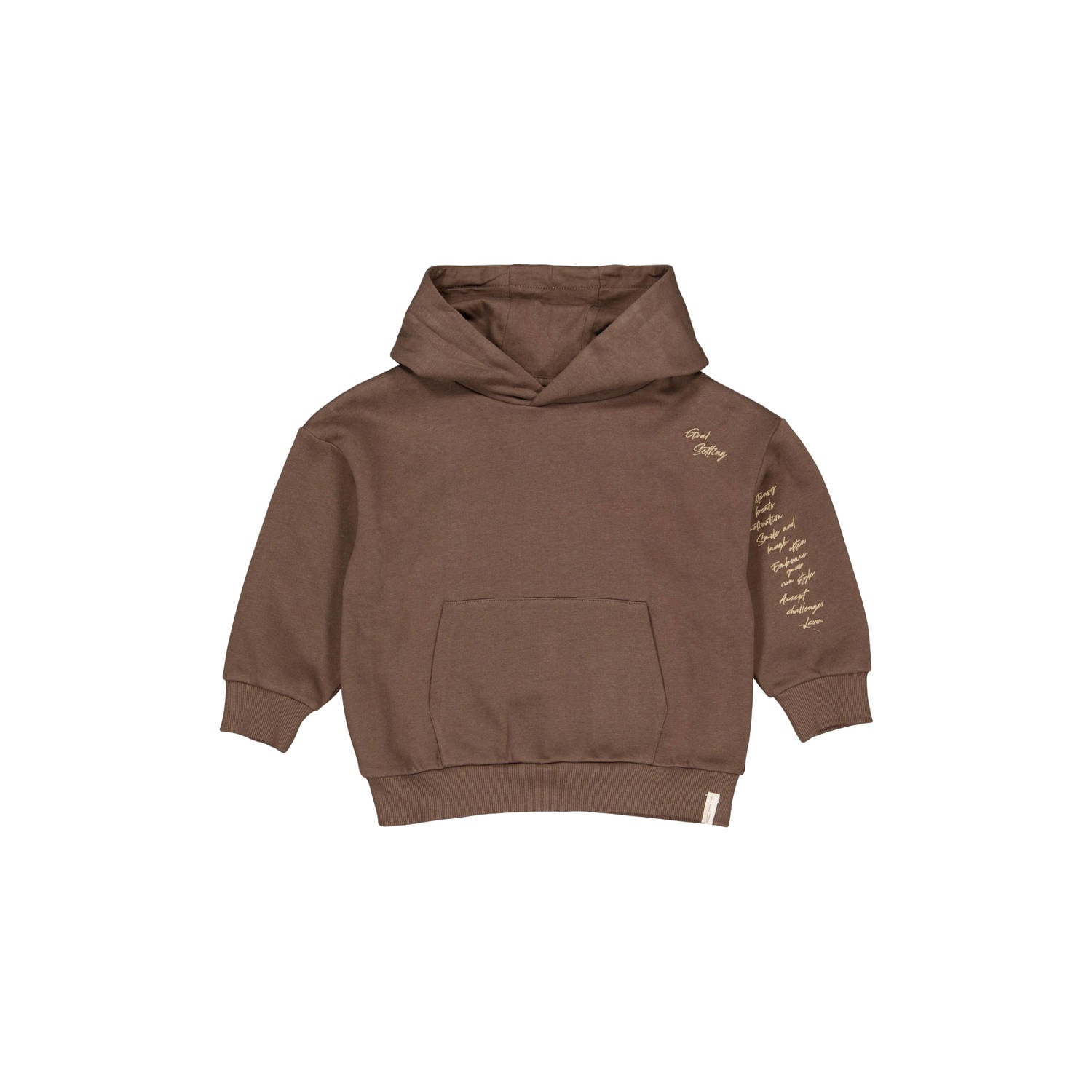 LEVV hoodie bruin