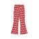 LEVV gebloemde flared broek - rood