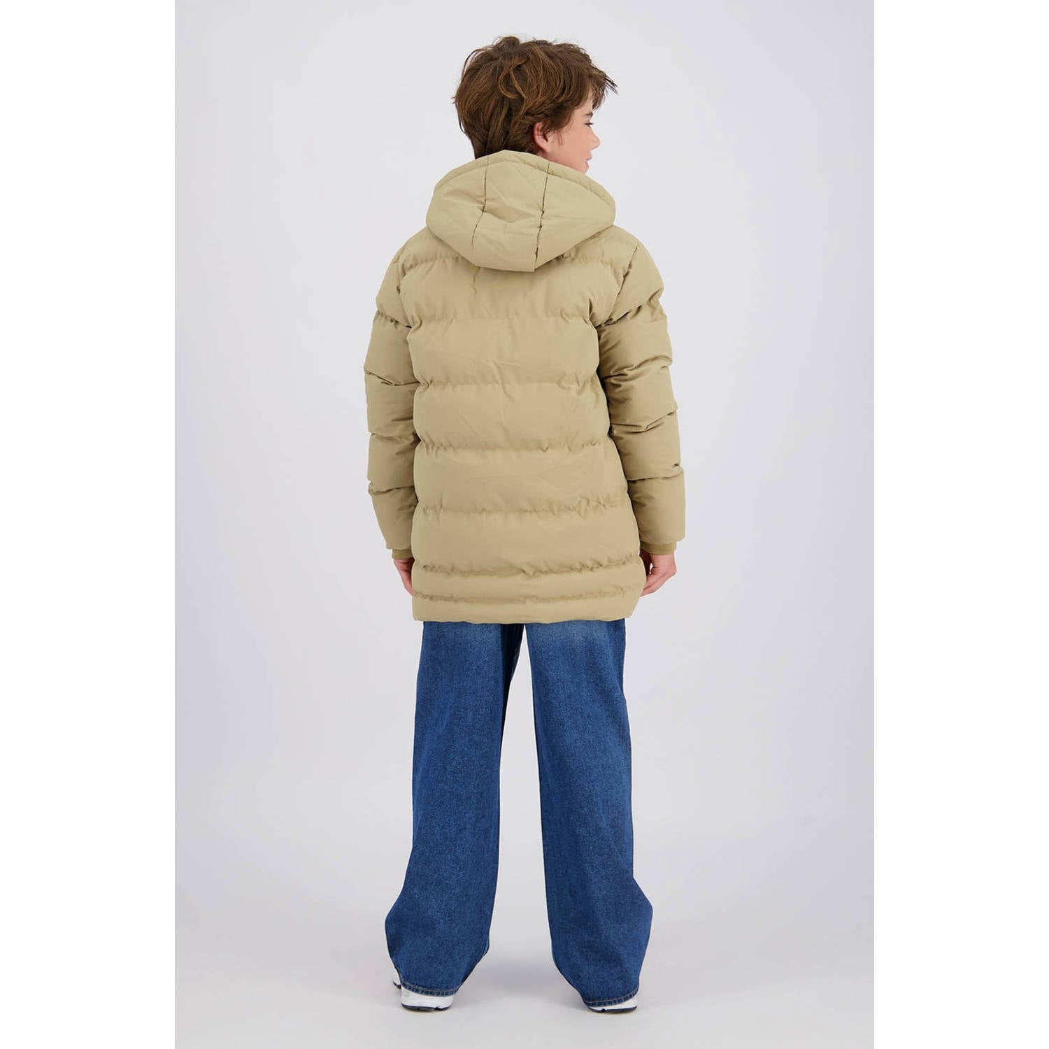 Raizzed pufferjas beige