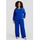 Exxcellent wide leg sweatpant Plus Size - blauw