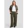 Exxcellent jacket Plus Size met panterprint - olijfgroen