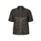 Exxcellent jacket Plus Size met panterprint - olijfgroen