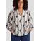 Exxcellent top met print en borduursels Plus Size - meerkleurig