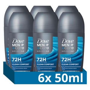 Clean Comfort anti-transpirant deodorant roller - 6 x 50 ml