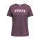 ONLY CARMAKOMA gestreept T-shirt met borduursels Plus Size - donkerrood