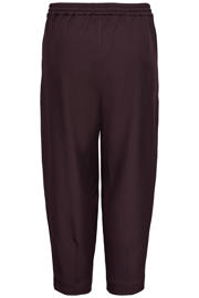thumbnail: ONLY CARMAKOMA Carveras Hw Barrel Tailored Pant Tlr broek Plus Size - donkerrood