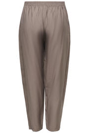 thumbnail: ONLY CARMAKOMA barrel casual broek met plooien, Plus Size - taupe