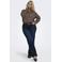 ONLY CARMAKOMA top Plus Size - bruin