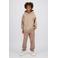 Raizzed hoodie met backprint - bruin