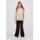 Raizzed wide leg gestreepte joggingbroek - bruin