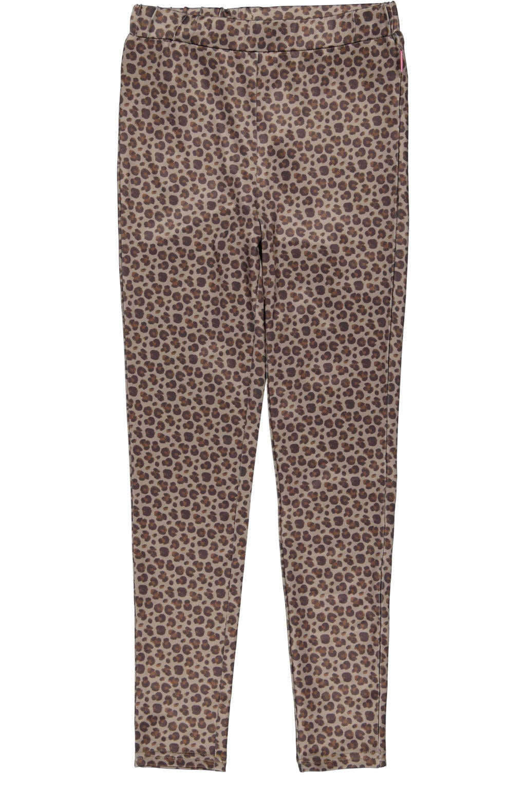 QPI legging met panterprint - lichtbruin