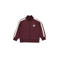 QPI sweatvest - donkerrood