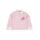 QPI gestreepte blouse - lichtroze