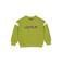 QPI sweater met tekst - groen