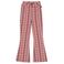 QPI flared broek met hartjes - roze