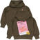 QPI hoodie met backprint - donkergroen