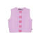 QPI gebreid gilet - lila