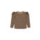 QPI longsleeve met panterprint - bruin