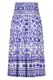 thumbnail: MS Mode midi rok blauw
