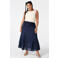 MS Mode midi ballonrok Plus Size - donkerblauw