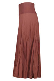 thumbnail: MS Mode midi ballonrok Plus Size - bruin