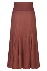 thumbnail: MS Mode midi ballonrok Plus Size - bruin