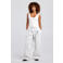 America Today wide leg broek - lichtgrijs